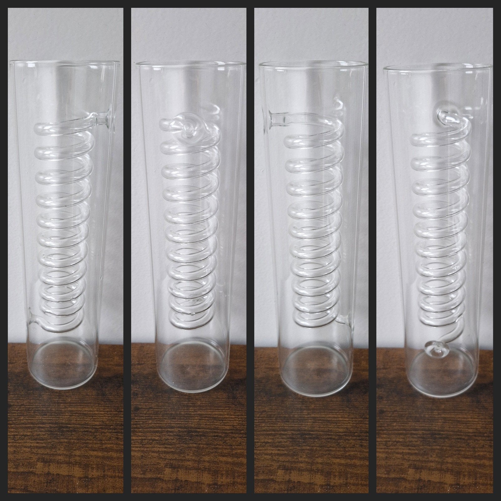 IKEA PS bambus vaas/kaarsenhouder, Ehlen Johansson., 24 cm, Transparant, Ophalen of Verzenden, Glas
