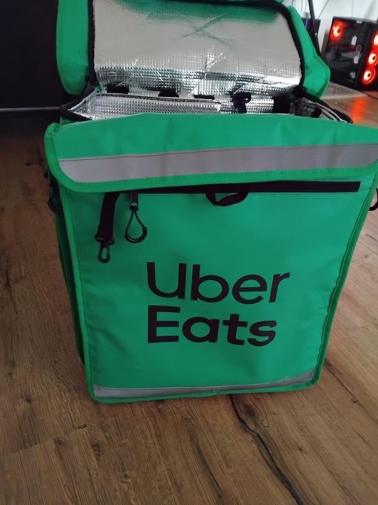 Uber Eats bezorgtas - Ideaal voor maaltijdbezorging, 40 cm of meer, Gebruikt, Ophalen of Verzenden, Waterdicht