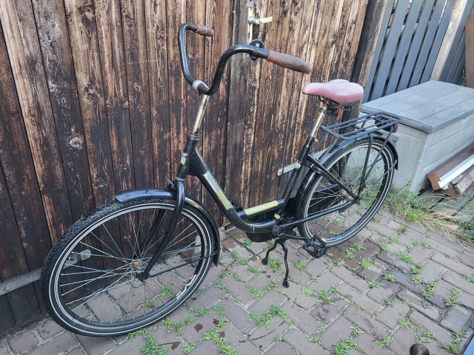 Damesfiets, Ophalen, Gebruikt