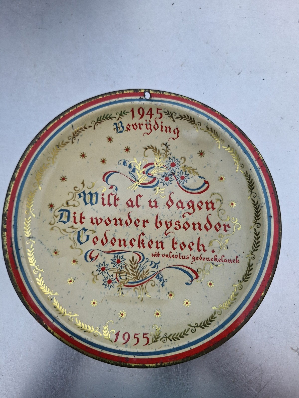 Gedenkbordje WO2 bevrijding.DALEN,DRENTHE, Ophalen of Verzenden, Overige soorten, Nederland, Overige typen