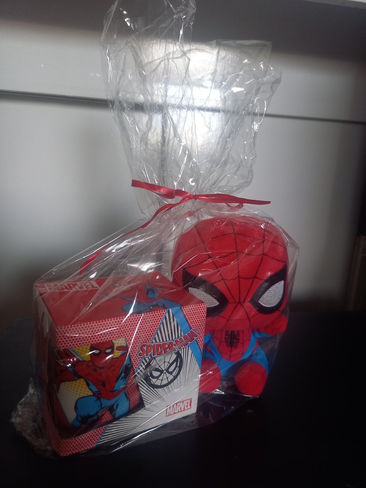 Spiderman beker en knuffel nieuw, Overige merken, Overige karakters, Overige typen, Nieuw