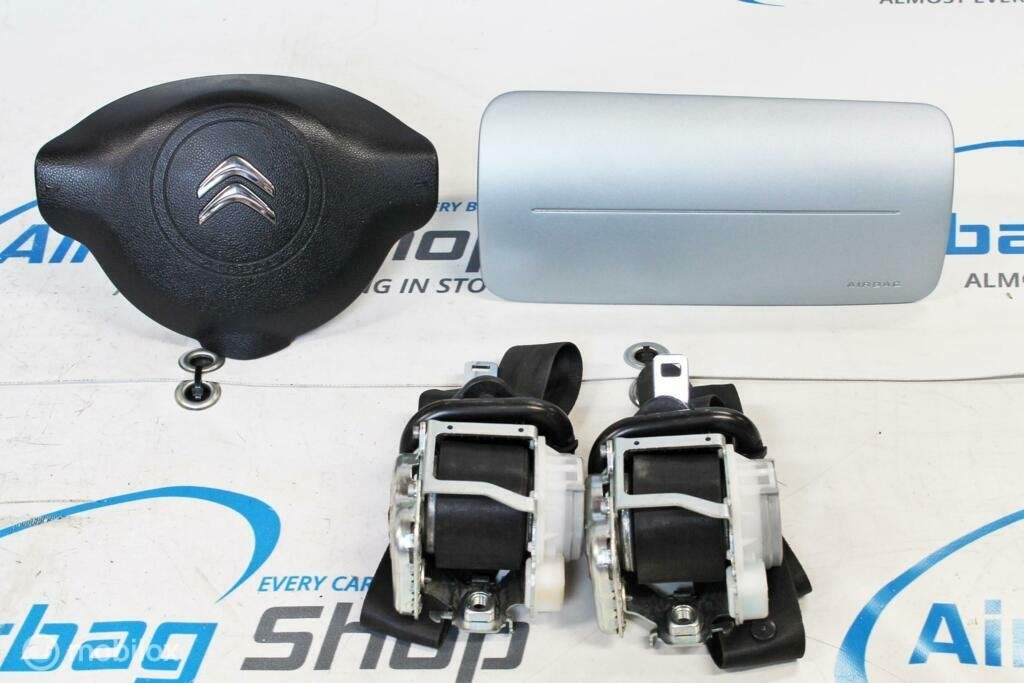 Airbag set - paneel grijs Citroen Berlingo (2008-2018), Gebruikt, Ophalen of Verzenden