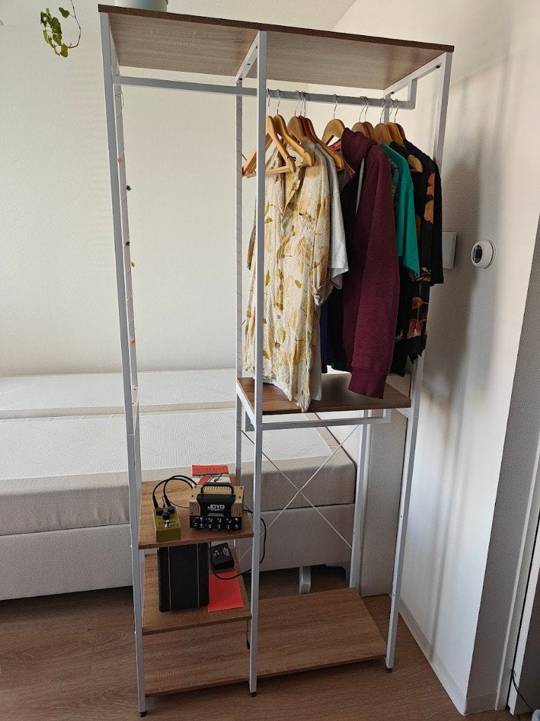 Open kledingkast - veel hangruimte en planken, Huis en Inrichting, Kasten | Kledingkasten, Ophalen, 200 cm of meer, Met plank(en)