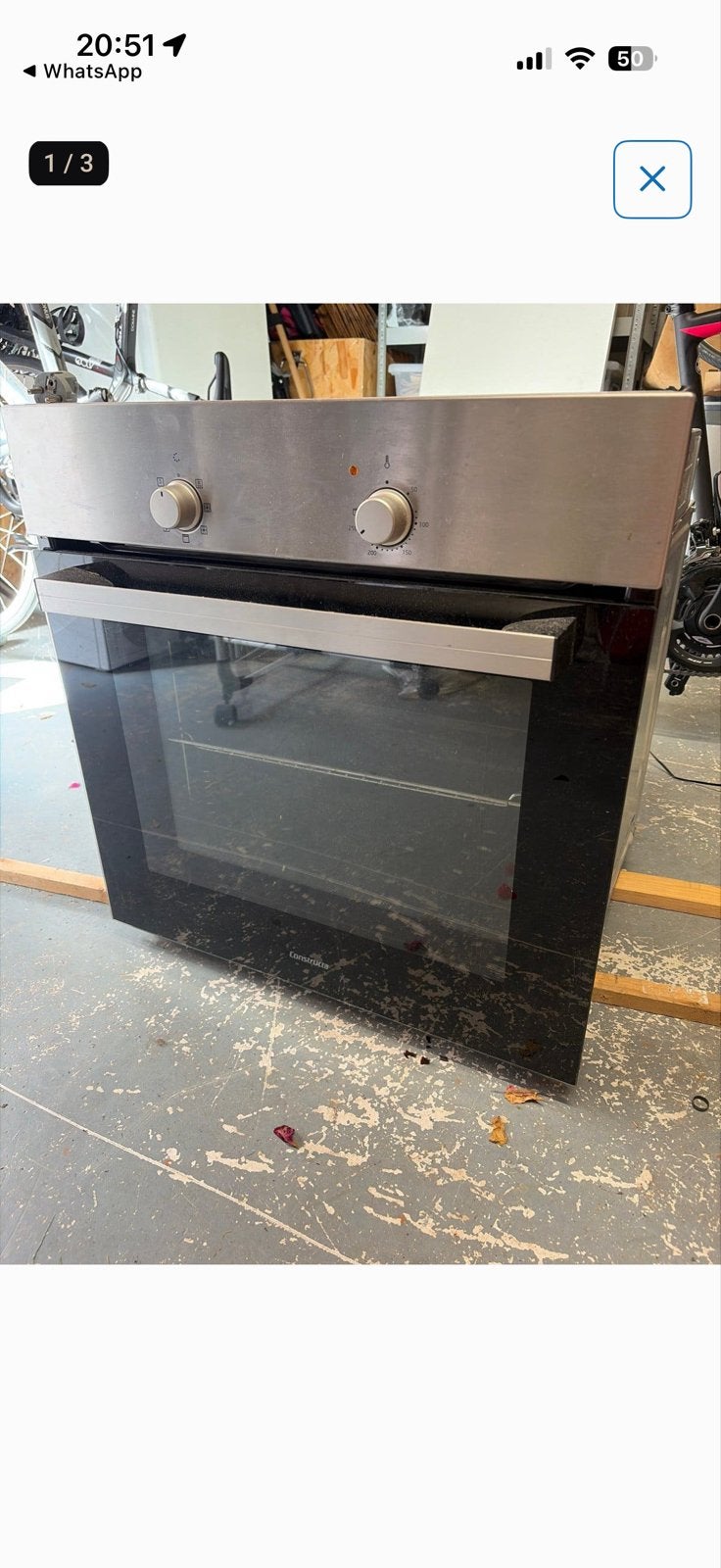 Constructa Inbouw Oven - CF1M00050/06, Ophalen, Oven, Inbouw, Gebruikt
