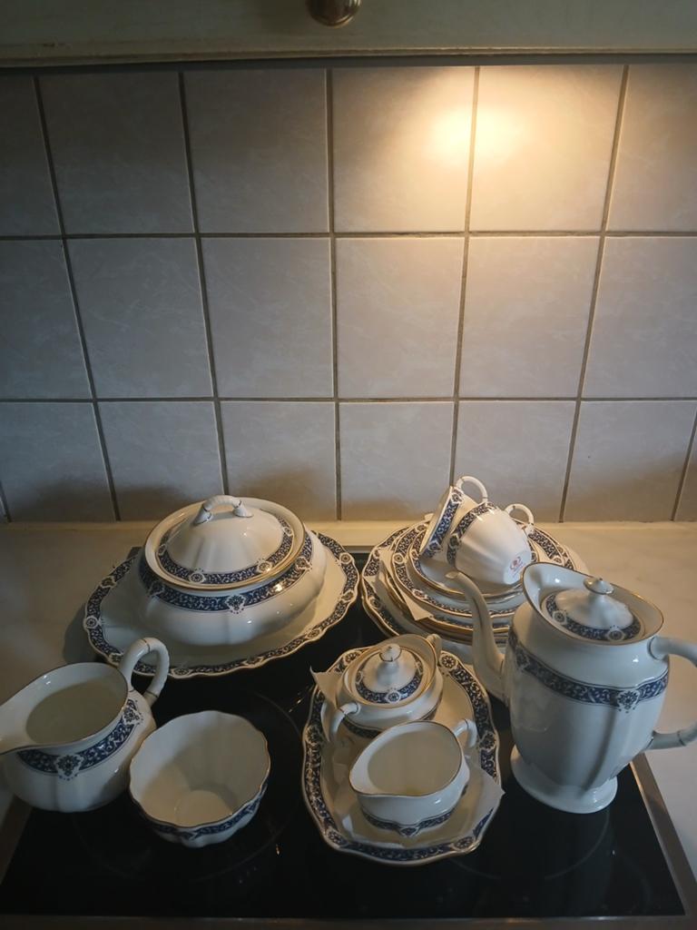 Royal Crown Derby 2 persoons servies, Antiek en Kunst, Antiek | Servies compleet, Ophalen
