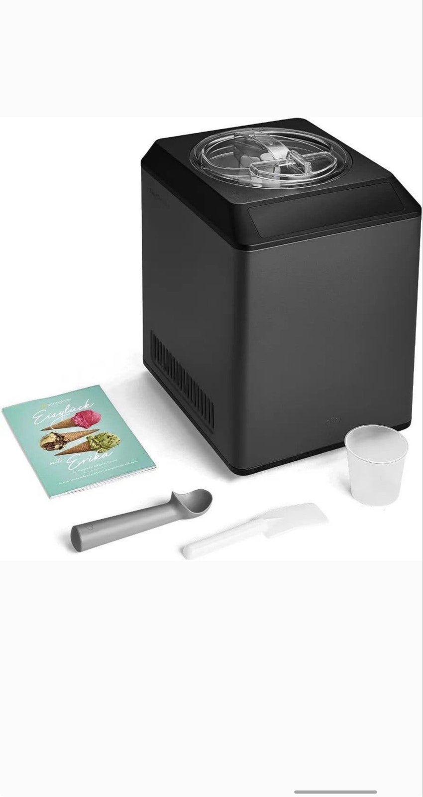 IJsmachine met compressor - Zelfgemaakt ijs in 30 min, Ophalen of Verzenden, Nieuw