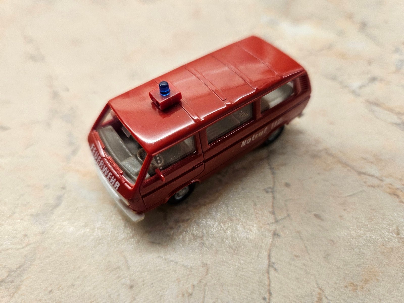 Wiking Volkswagen Brandweerauto 1:87, Ophalen of Verzenden, Zo goed als nieuw, Auto, Wiking
