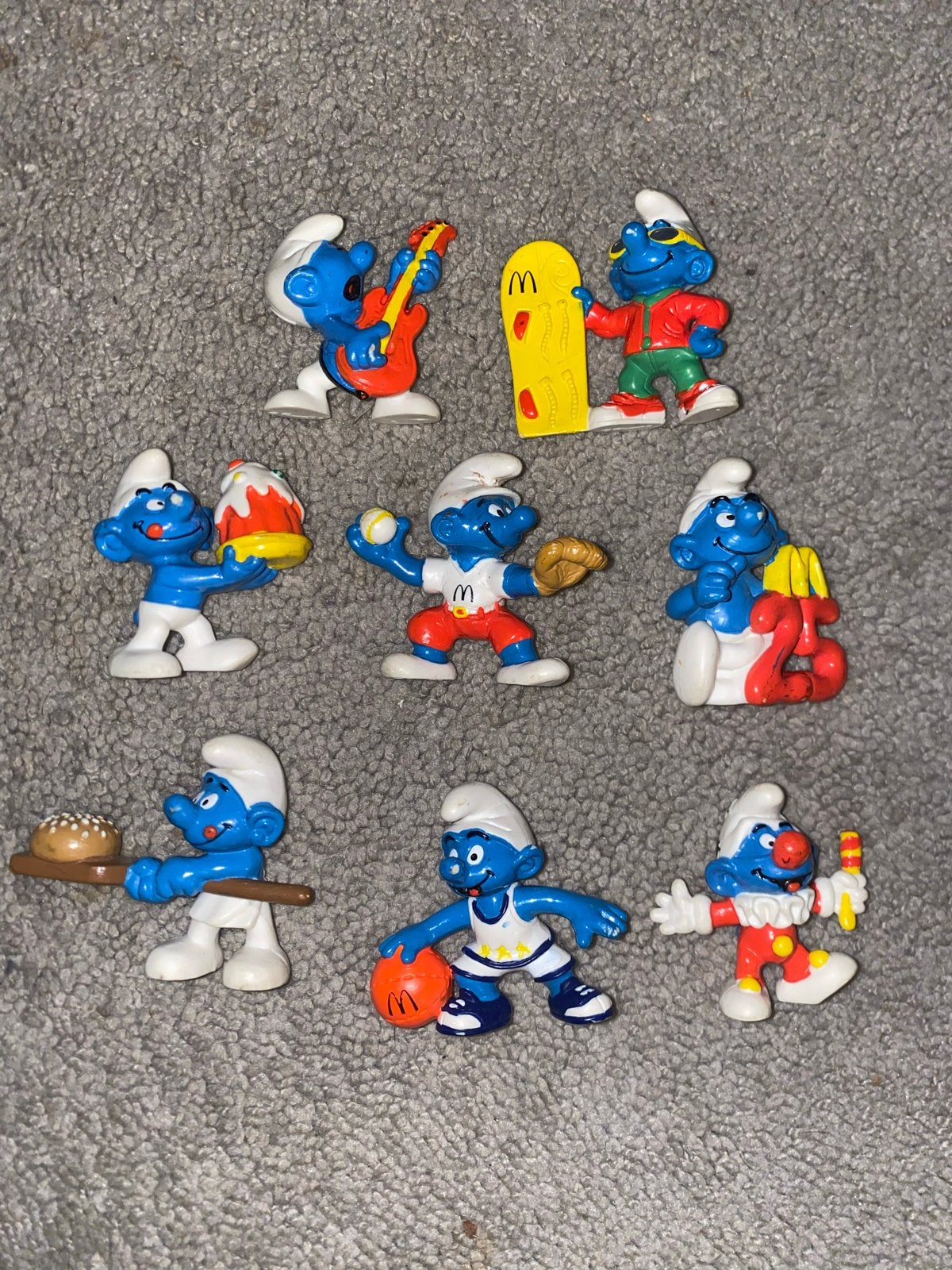Smurfen McDonald's Figuurtjes Collectie, Verzamelen, Smurfen, Ophalen, Gebruikt, Verschillende Smurfen, Poppetje, Figuurtje of Knuffel