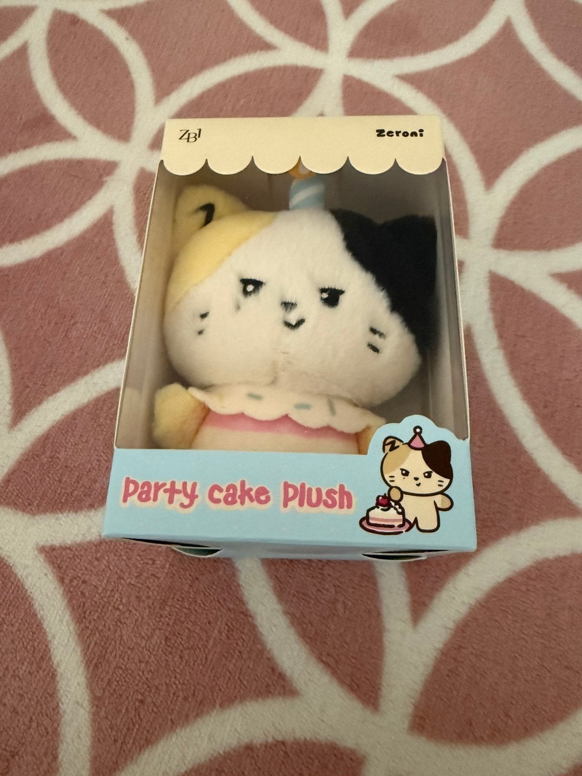 ZB1 Zeroni Rinini Home Party Pop-Up MD Party Cake Plush, Ophalen of Verzenden, Nieuw