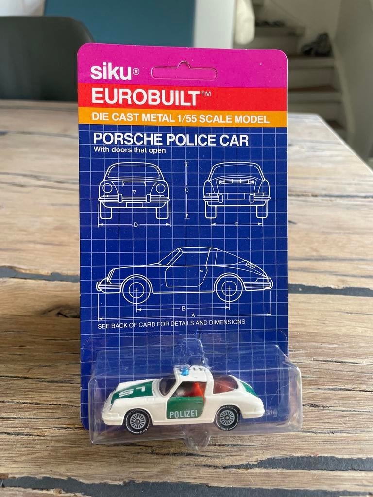 Siku Porsche 911 1316, Ophalen of Verzenden, Nieuw, Auto