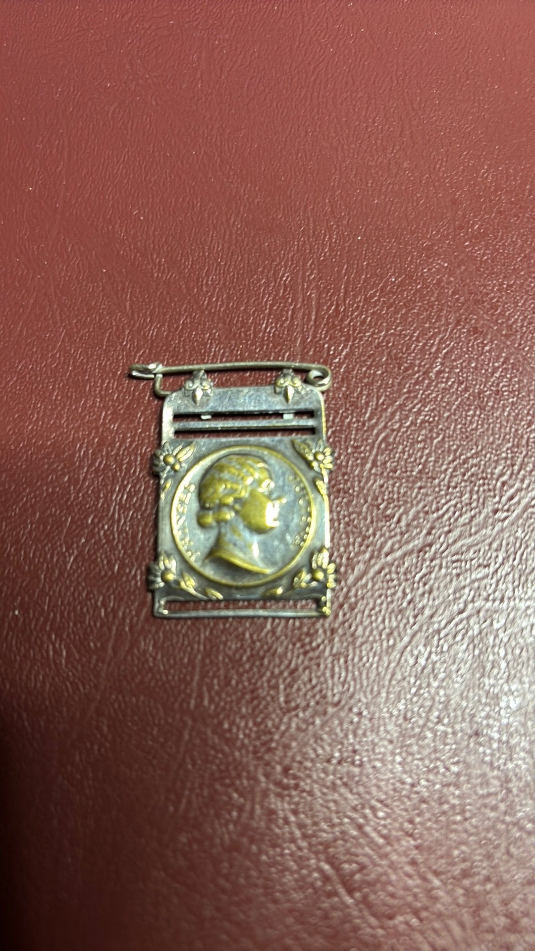 Lintgesp prinses Juliana, Postzegels en Munten, Penningen en Medailles, Ophalen of Verzenden, Overige materialen, Nederland