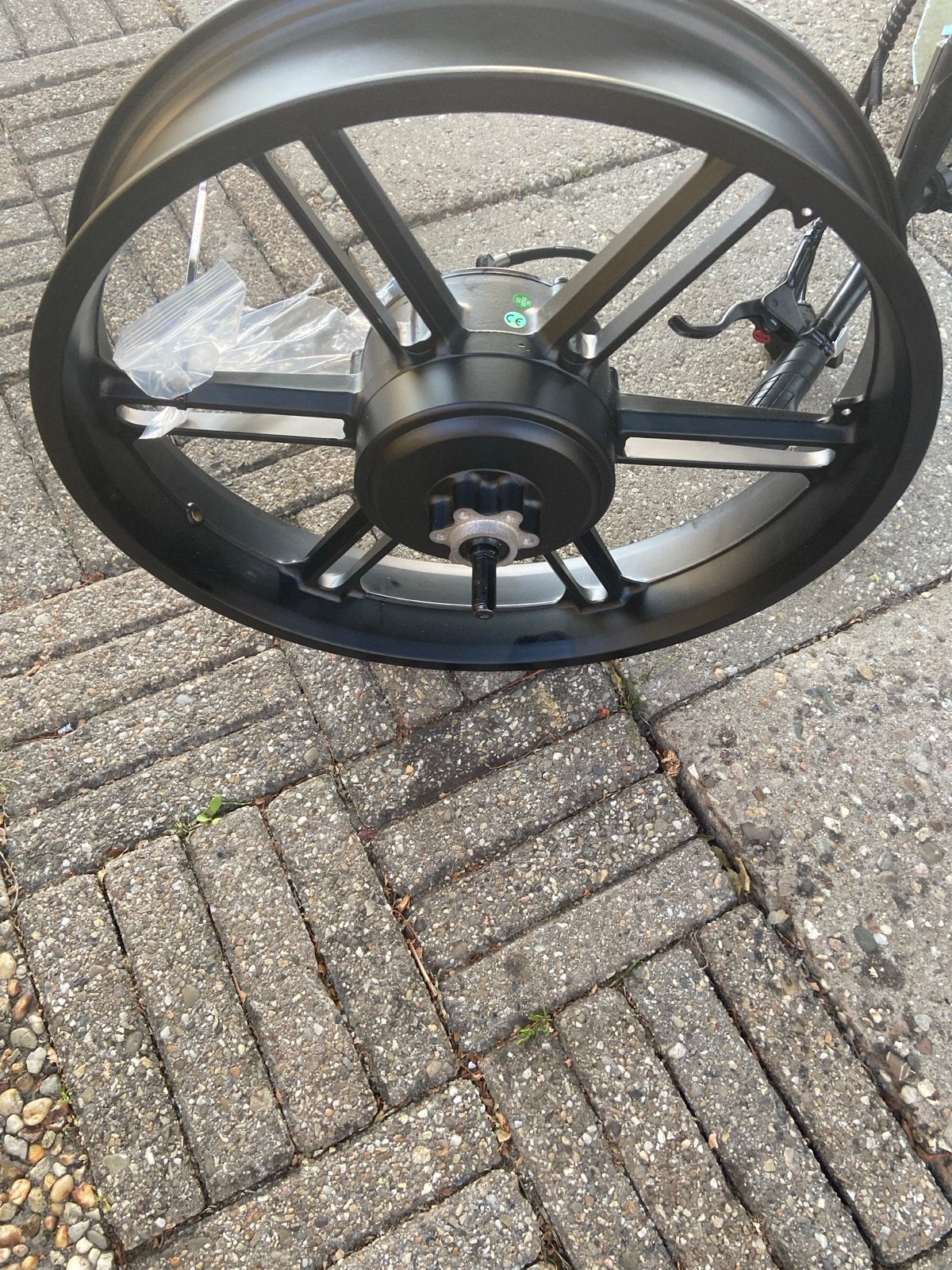500W Fatbike Motor Wiel Nieuw met Adapter niet gebruikt!, Ophalen, Nieuw, Fatbike, Motor
