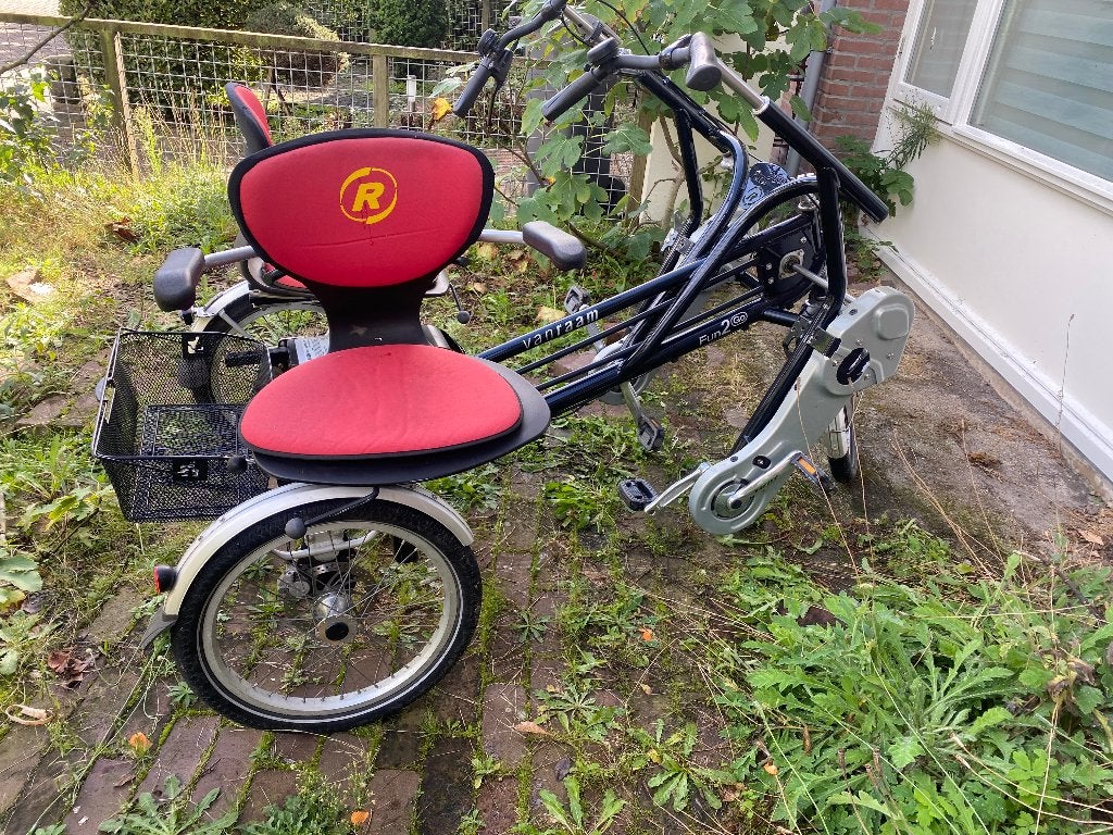 Electrische Duofiets Van raam Fun to Go met Accu 880wh, Fietsen en Brommers, Ophalen, Gebruikt