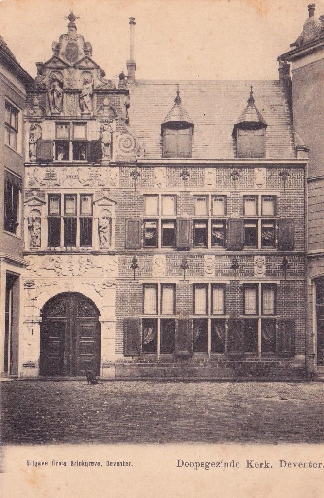 DEVENTER DOOPSGEZINDE KERK, Ophalen of Verzenden, Voor 1920, Noord-Brabant