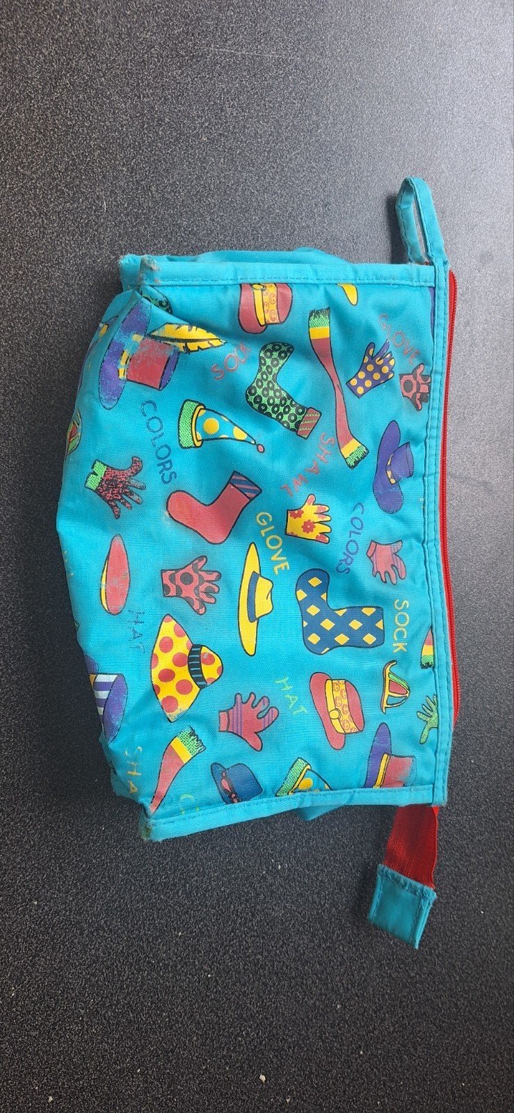 Leuke opbergtas of toilettas met kledingprint, Verzenden, Nieuw