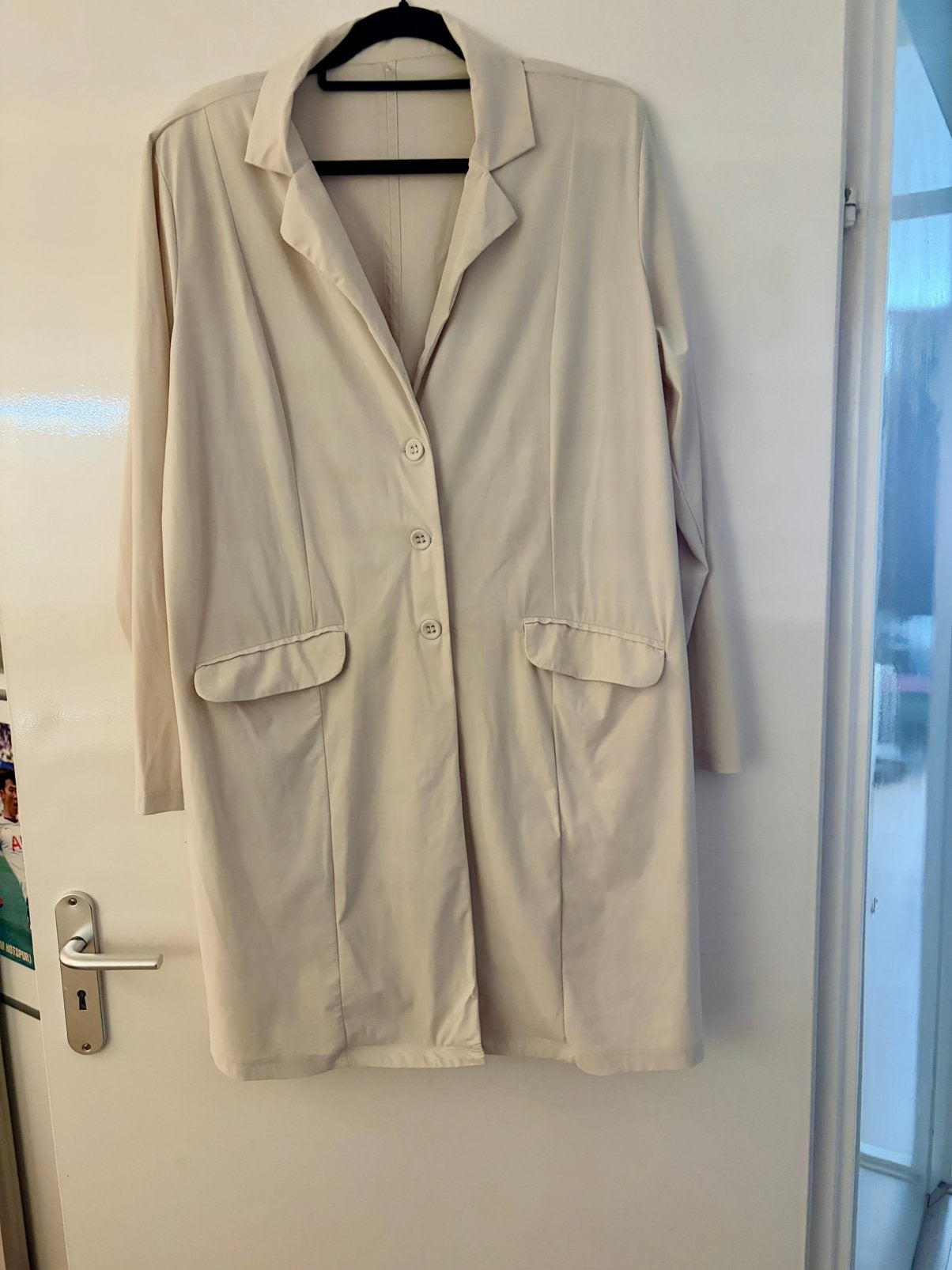 Plus Basics blazer long maat 46 zgan, Kleding | Dames, Ophalen of Verzenden, Zo goed als nieuw, Blauw, Jasje of Colbert