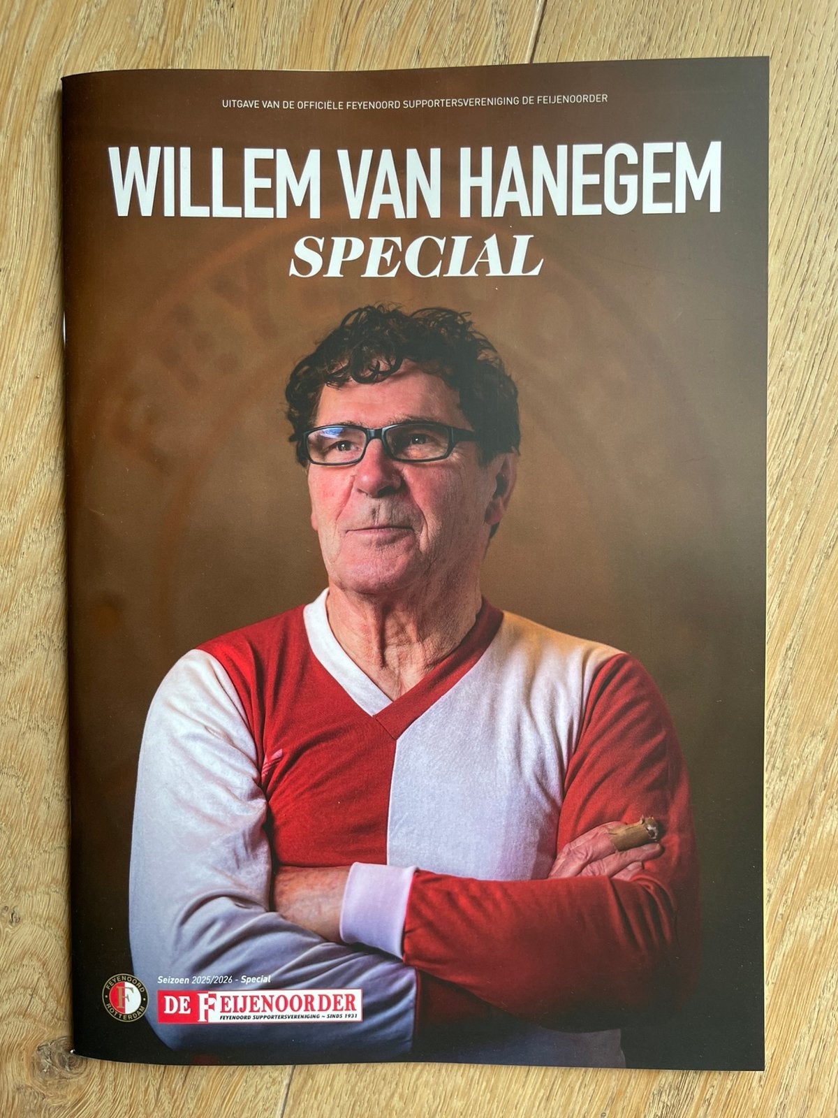 Willem van Hanegem Special, seizoen 2025/2026 De Feyenoorder, Verzamelen, Ophalen of Verzenden, Nieuw, Feyenoord, Boek of Tijdschrift