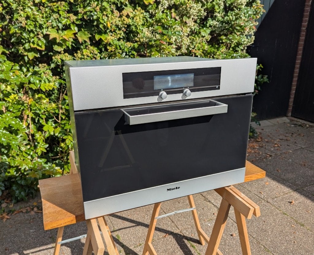 Miele Stoomoven | DG 4060 inbouw | zeer goede staat, Witgoed en Apparatuur, Ophalen, 45 tot 50 cm, Inbouw, Miele