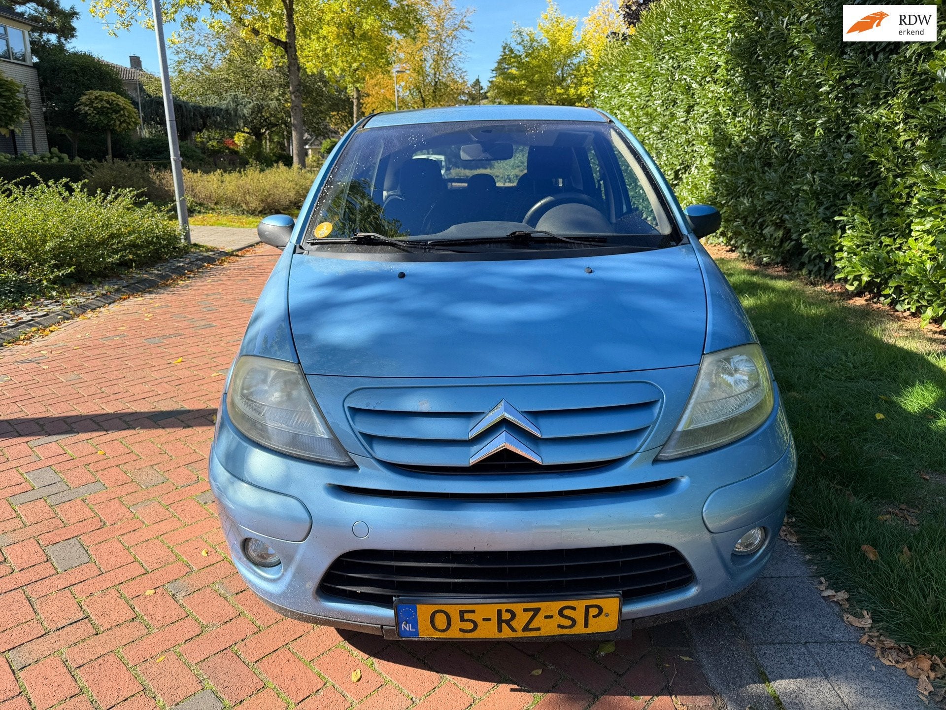 Citroen C3 1.4i Exclusive, Airco, APK 23-05-2027 Deuk in dor, Auto's, Voorwielaandrijving, 1160 kg, 989 kg, Blauw