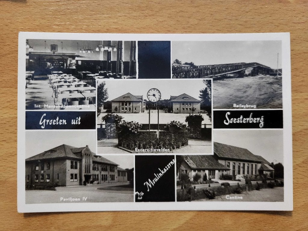ansicht SOESTERBERG Kazerne Dumoulin meerluik, Ophalen, Voor 1920, Utrecht