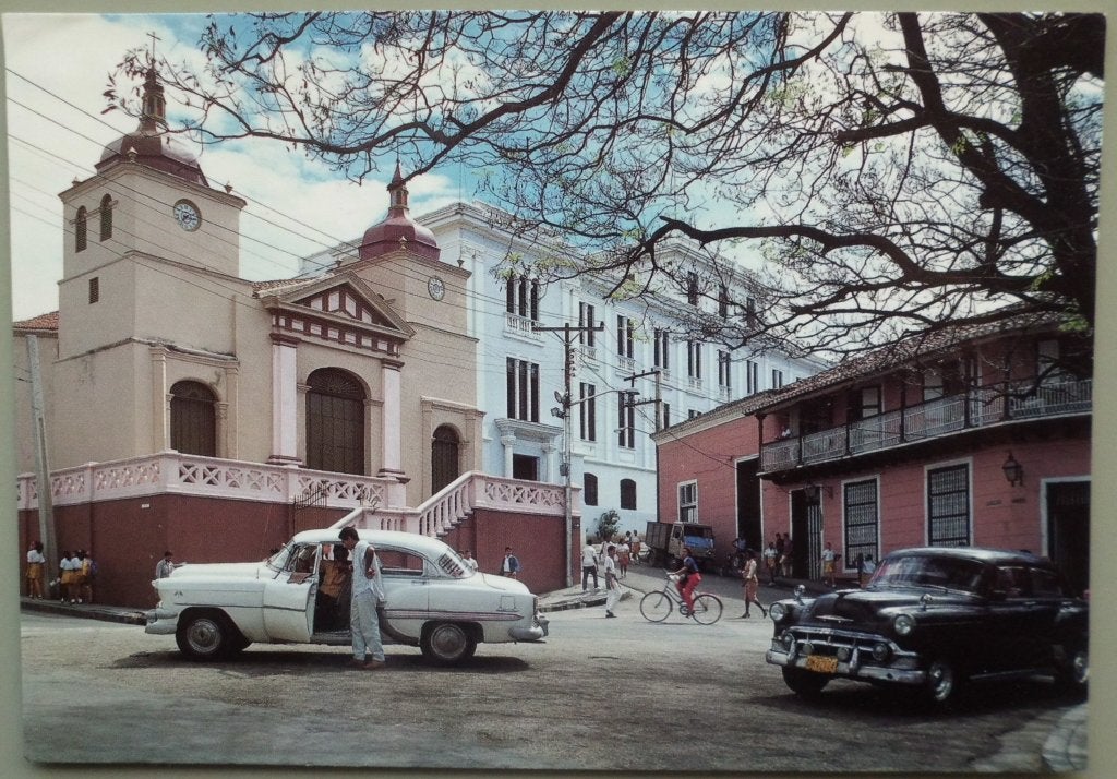 Santiago de Cuba - Oude autos - oldtimers, Ophalen of Verzenden, 1980 tot heden, Gelopen, Buiten Europa