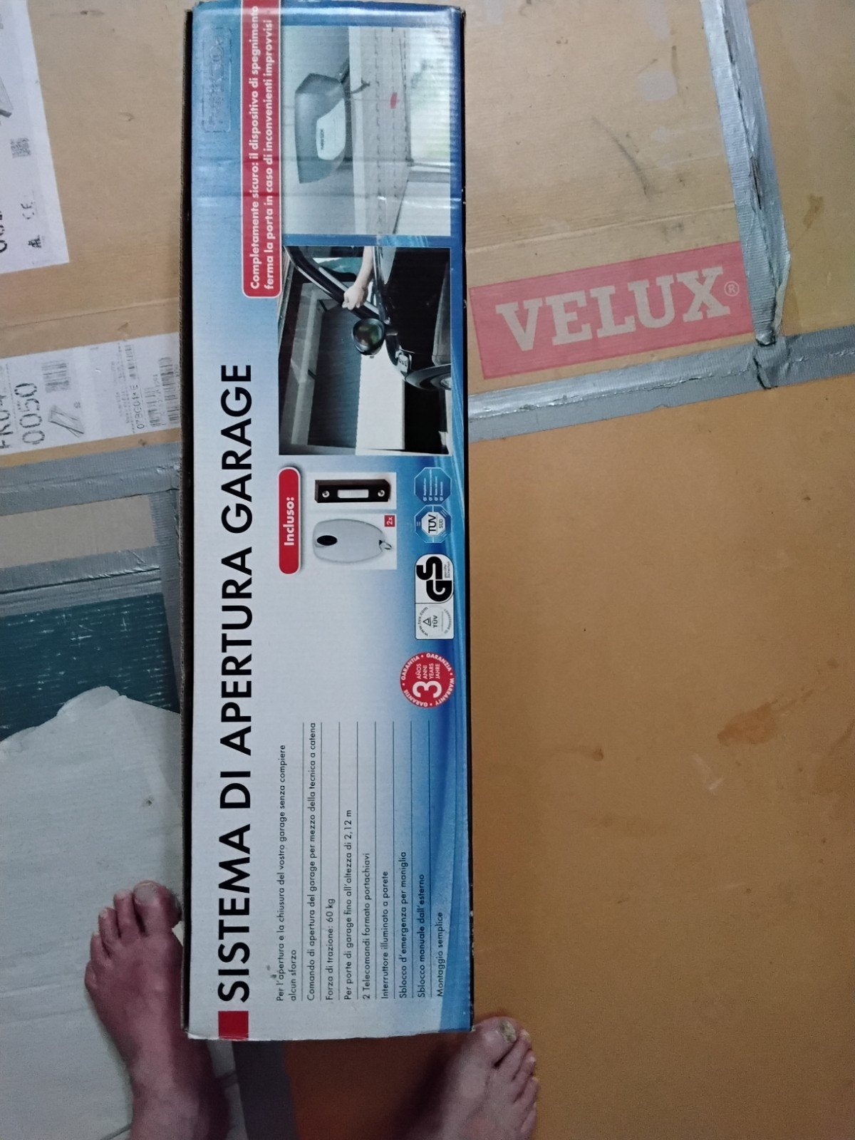 Garage deuropener, Ophalen, 120 cm of meer, 215 cm of meer, Garagedeur