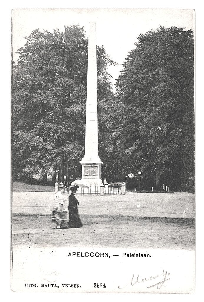 968853	Apeldoorn	Gedenkzuil	Paleislaan	1908	Gelopen