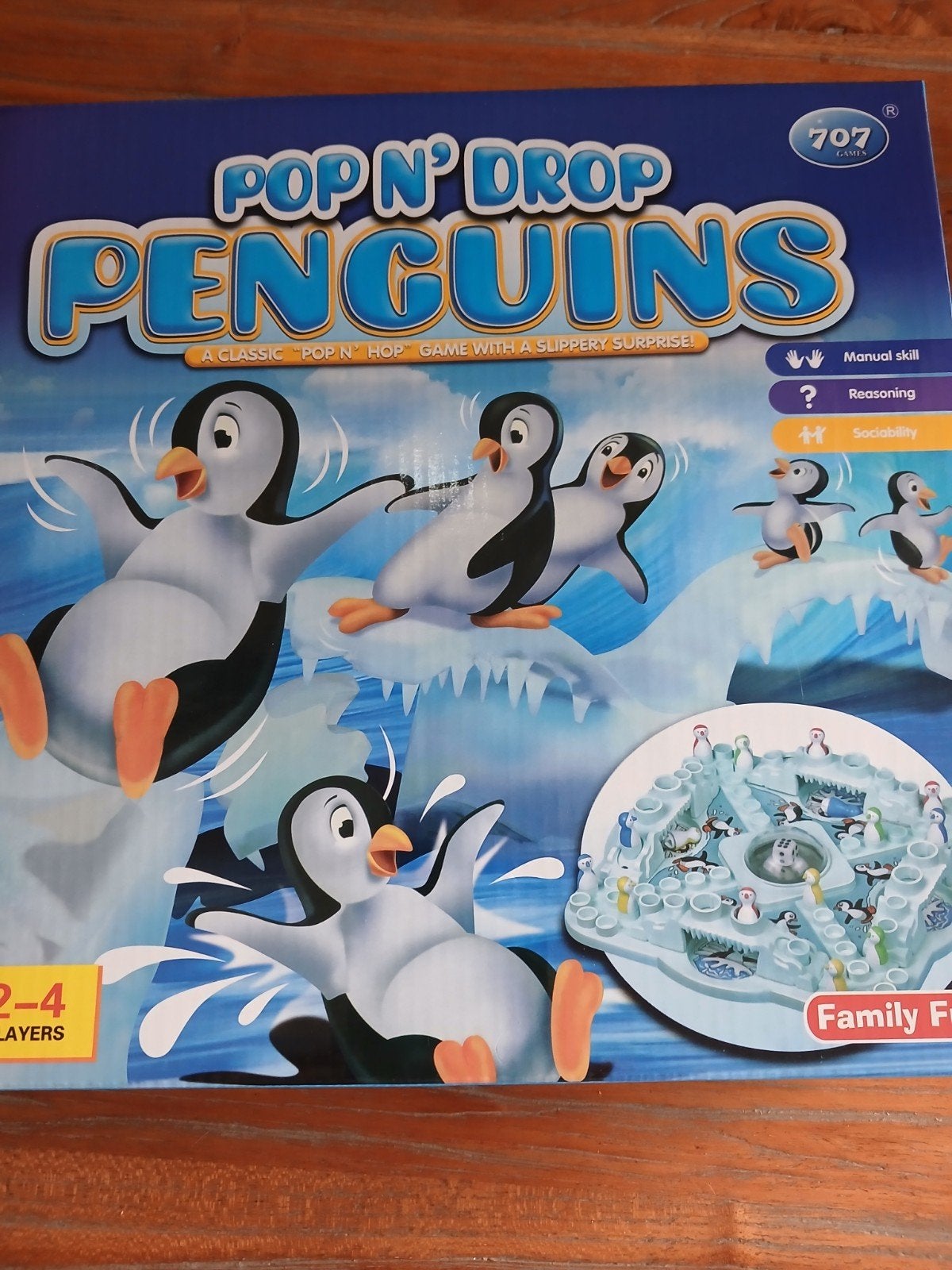 gezelschaps spel pinguïn., Drie of vier spelers, Ophalen, Zo goed als nieuw