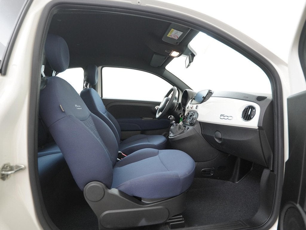 Fiat 500 1.0 Hybrid Pop | Navigatie | Zondag Open!, Auto's, Fiat, Voorwielaandrijving, 12 maanden, Stof, Euro 6
