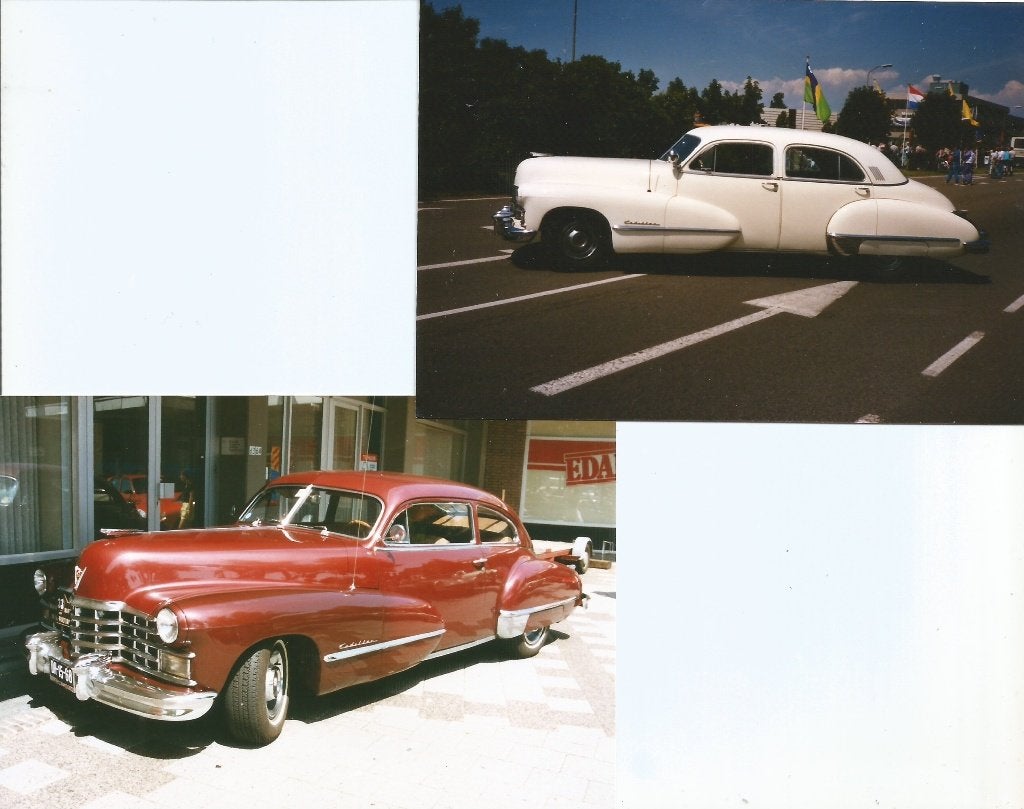 22 echte foto's van Cadillacs, Verzenden, Zo goed als nieuw, Auto's