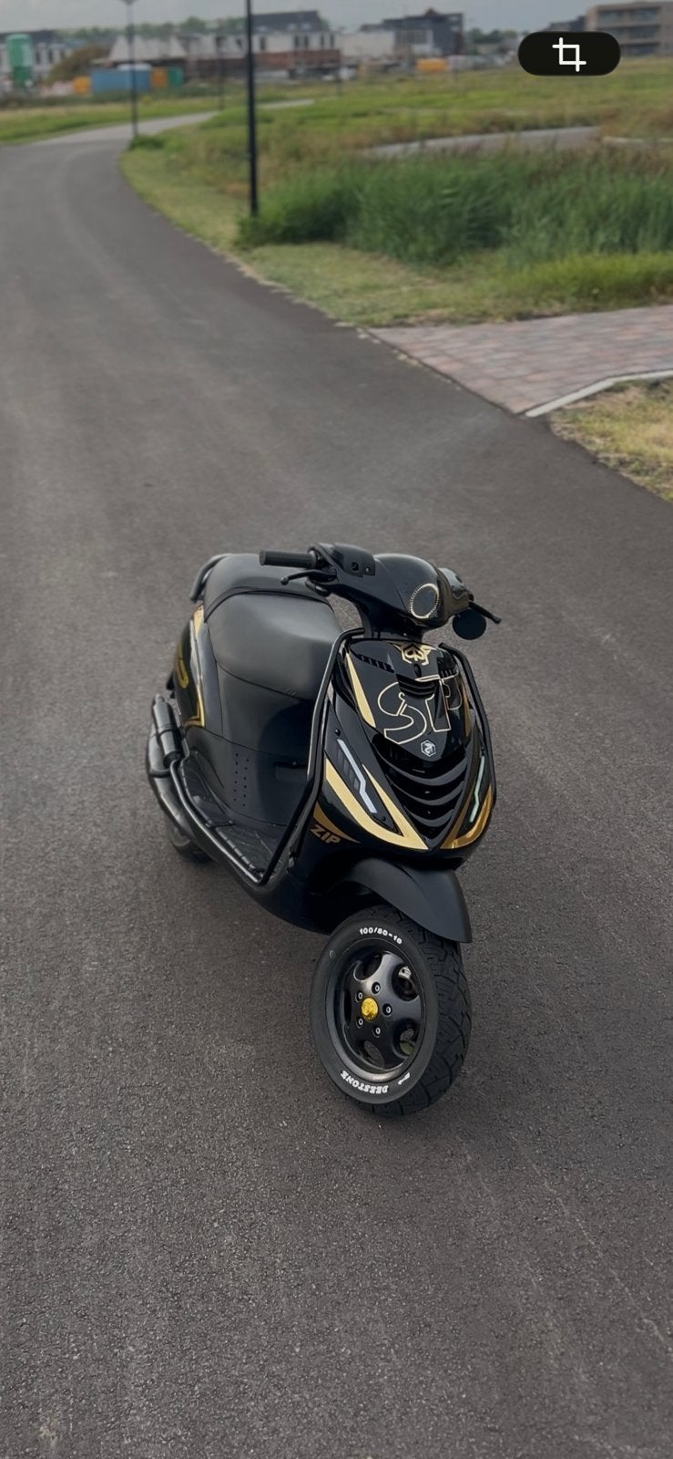 Piaggio zip 70cc 2T, Fietsen en Brommers, Ophalen, Tweetakt, Maximaal 45 km/u, Zo goed als nieuw