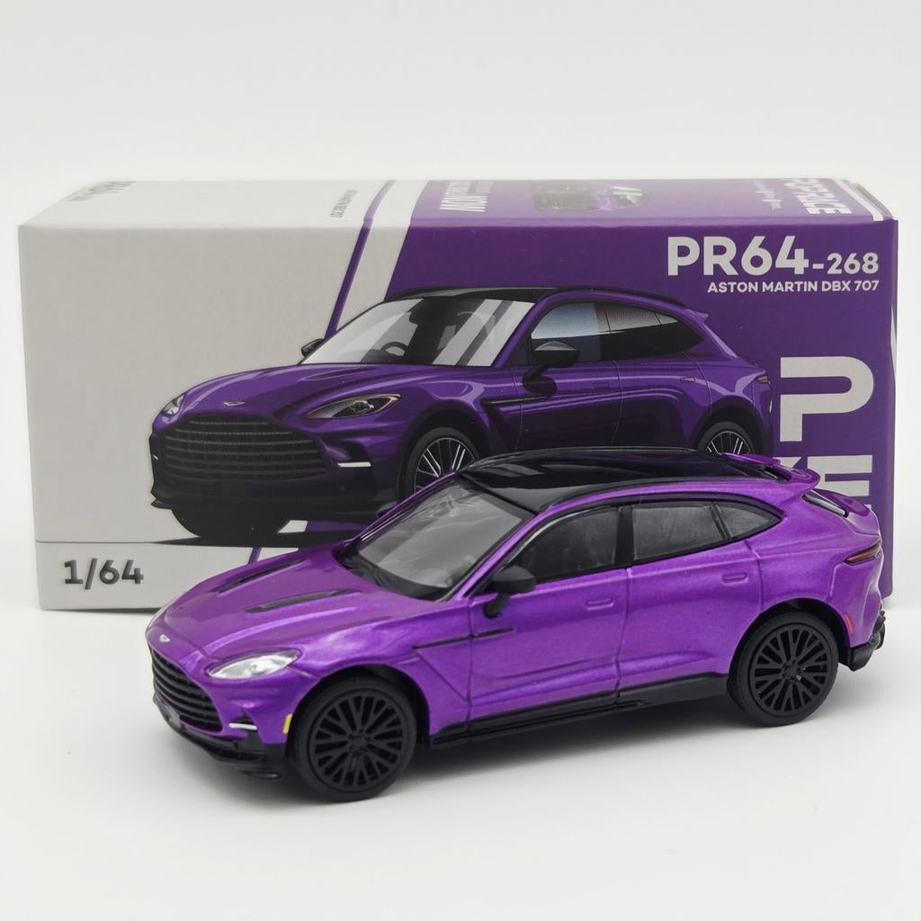 Pop Race Aston Martin DBX 707 Storm Purple 1:64, Auto, Nieuw, Ophalen of Verzenden, Pop Race