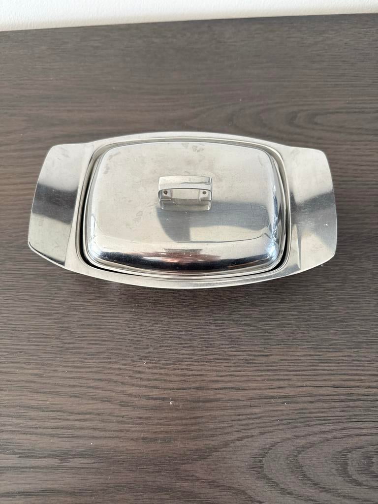 Rvs Botervloot - Elegant en Tijdloos Design, Ophalen of Verzenden, Overige materialen, Overige stijlen, Overige typen