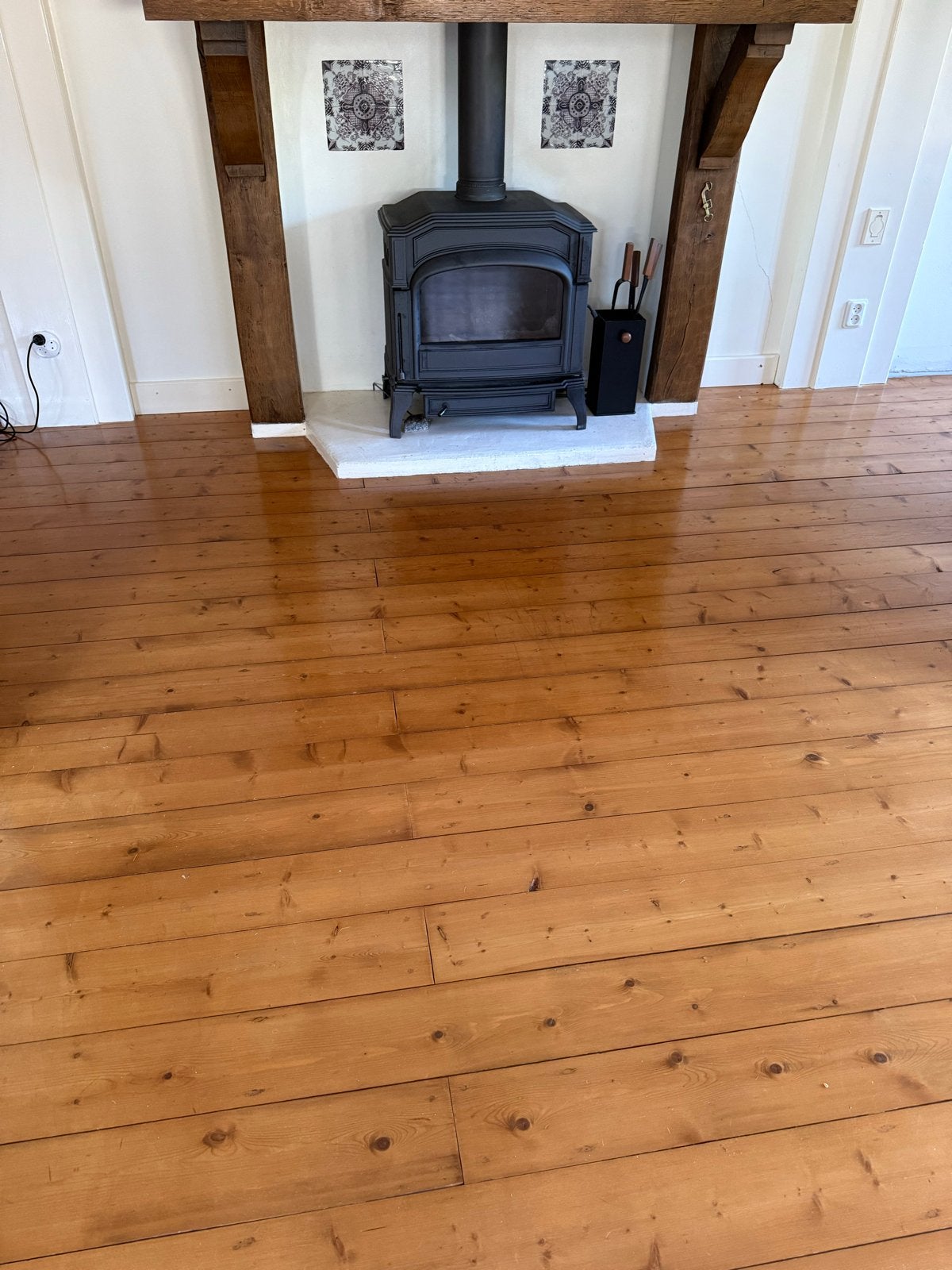 Houten vloerdelen - 60 m2, 15 cm breed, Ophalen, Gebruikt, Vloerdelen of -planken, 10 m² of meer