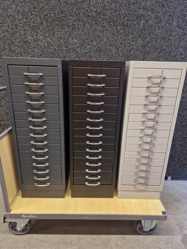 Multiladenkast Meerladenkast A4 antraciet 15 laden (nieuw), Huis en Inrichting, Kasten | Ladekasten, Ophalen, Info@alrecu.nl, Minder dan 50 cm