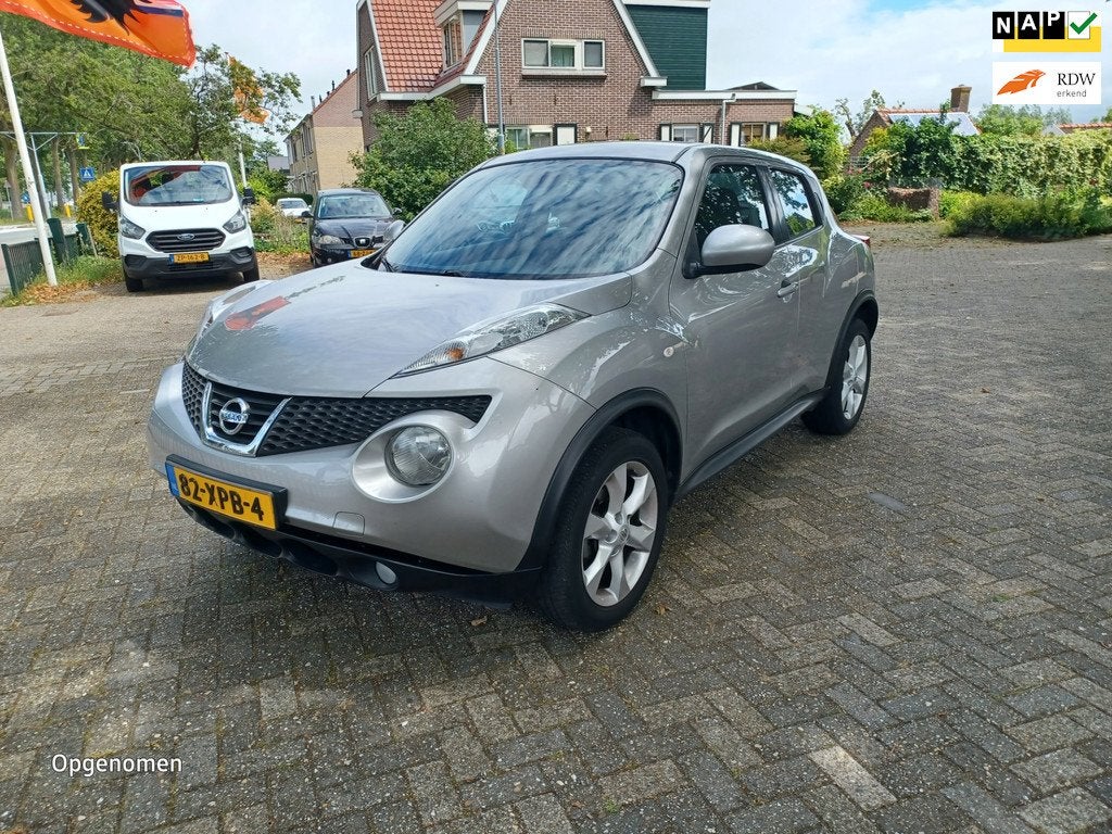 Nissan Juke 1.6 Acenta Eco 36000 km NAP!, Auto's, Voorwielaandrijving, Euro 5, Stof, 4 cilinders