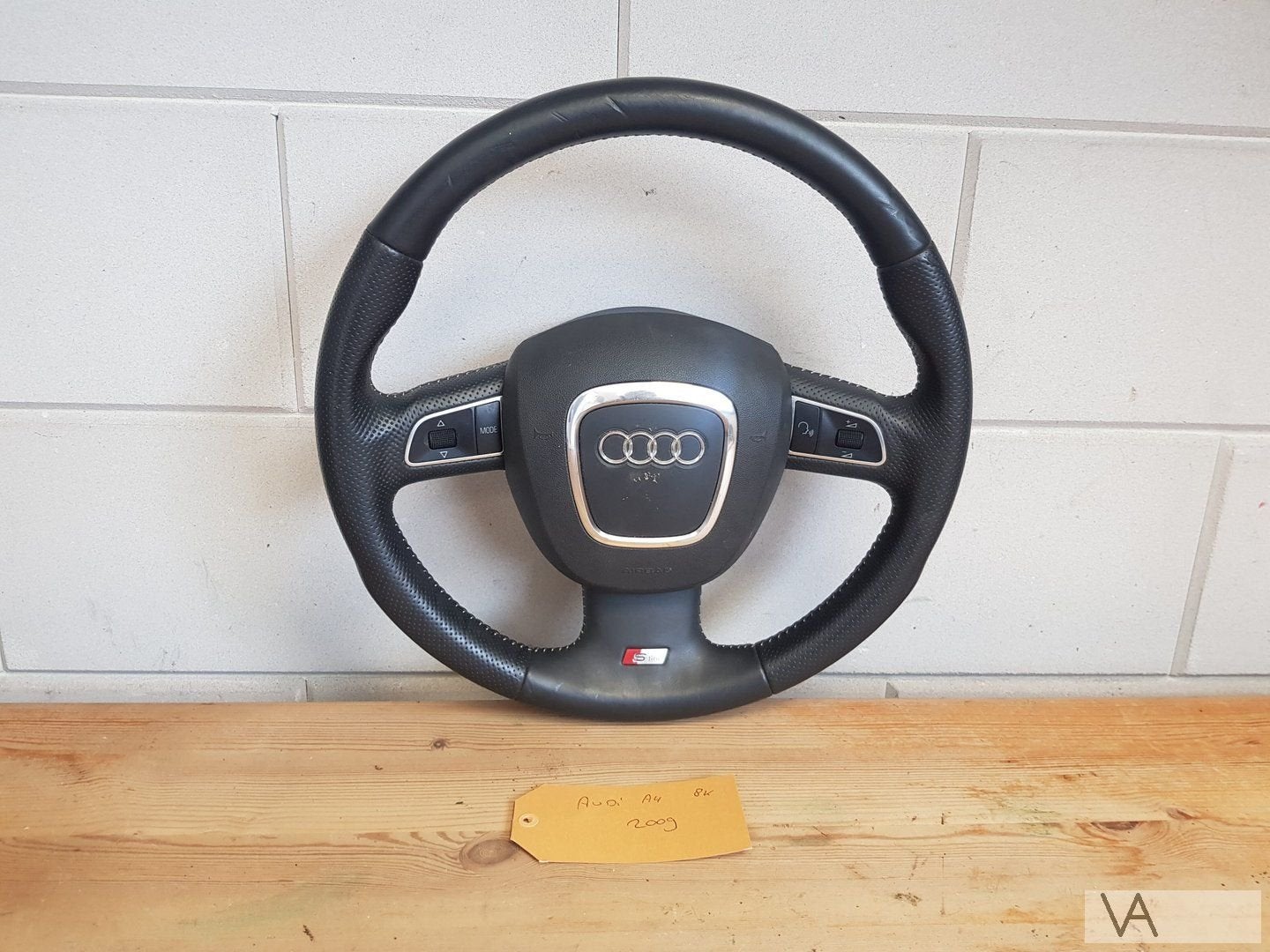 Audi A4 8k 2008 - 2013 A5 3 spaak stuur S line knoppen MFD, Gebruikt, -, -, -