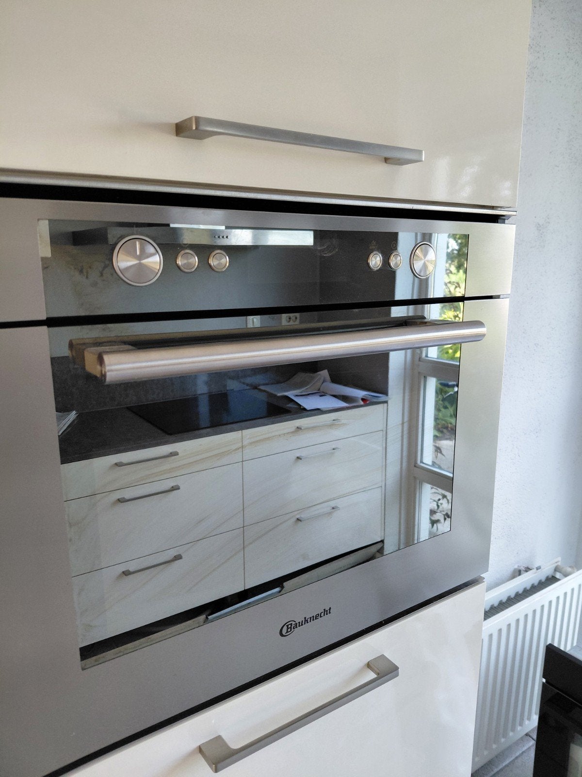 Bauknecht Combimagnetron EMC HD 8145 - PH Inbouw, Witgoed en Apparatuur, Magnetrons, Ophalen, Combimagnetron, Gebruikt, Hete lucht