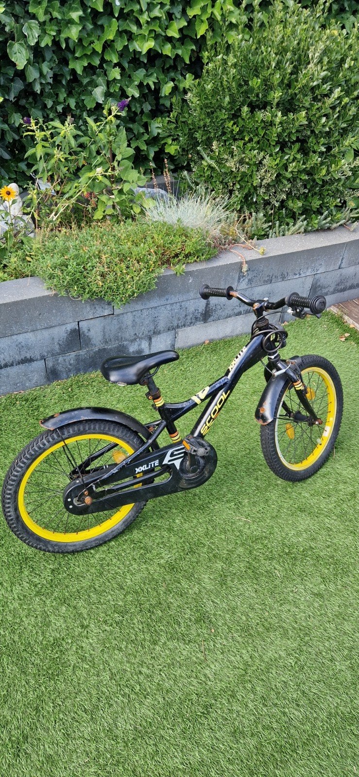 S'COOL XXLITE jongensfiets 16 inch, Fietsen en Brommers, Ophalen, Gebruikt, 16 tot 20 inch