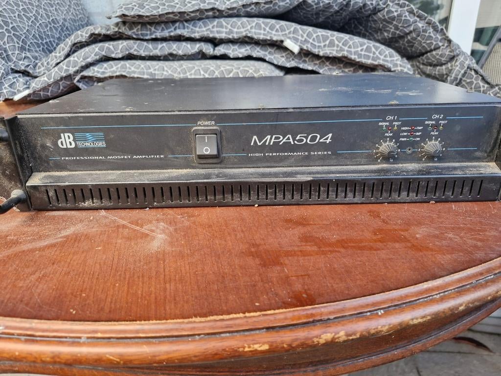 DB Technologies MPA504 versterker, Ophalen of Verzenden