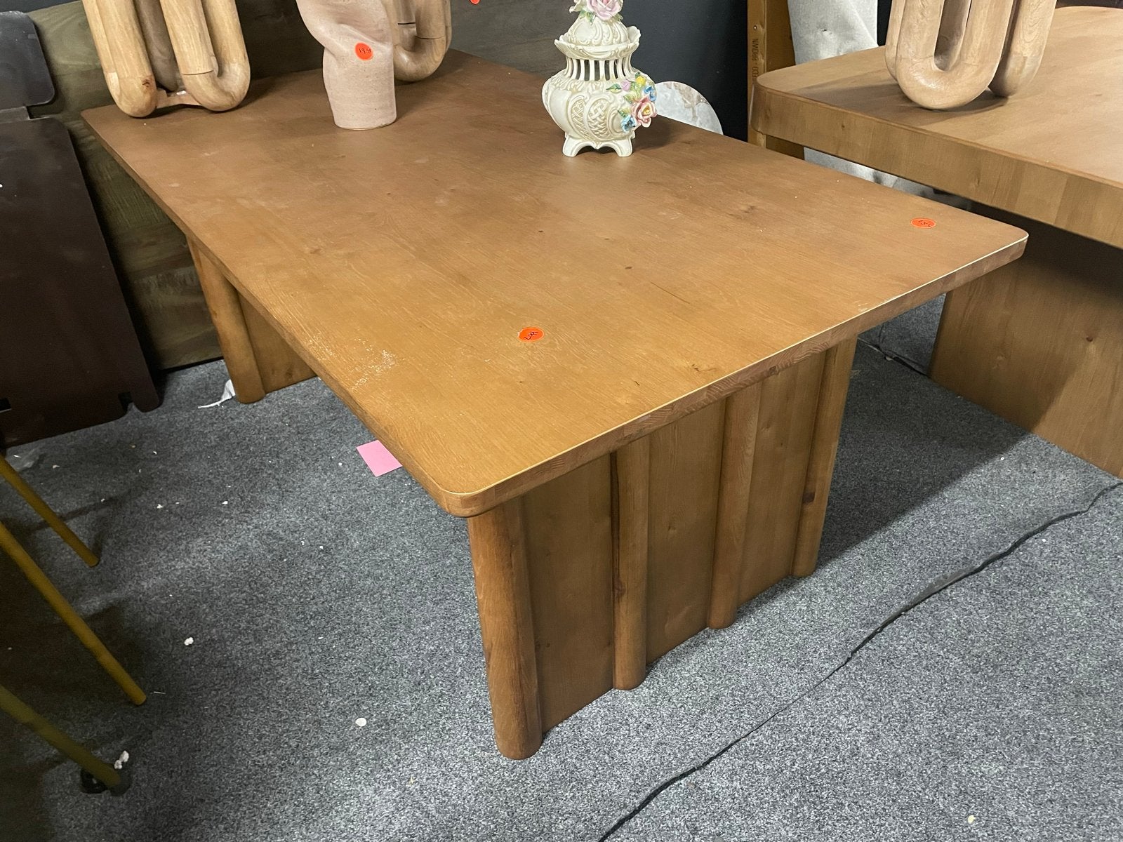 Tafel Jake 180x100 massief mangohout afgeronde hoeken
