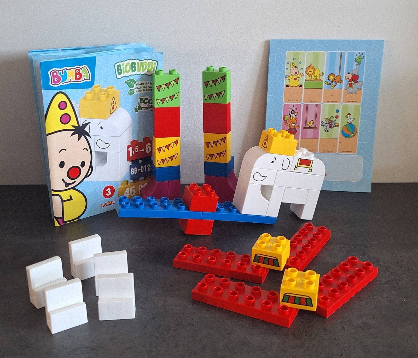 Bumba Duplo circus Biobuddi - Zo goed als nieuw, Ophalen, Zo goed als nieuw