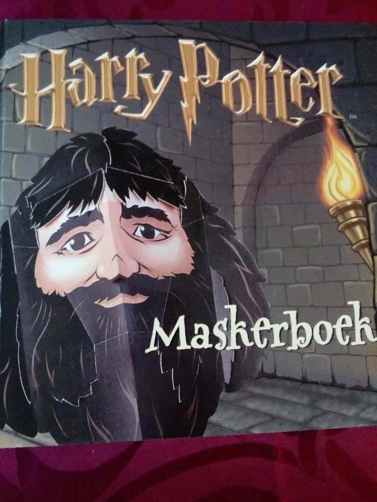 Harry potter maskerboek in zeer nette staat 9789054445197., Ophalen, Gebruikt, Gebruiksvoorwerp