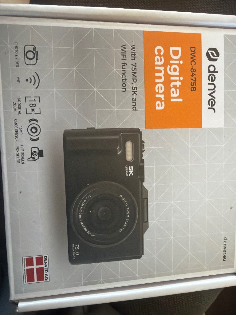 Digitale camera, Zo goed als nieuw, 8 tot 20x, Geheugenkaart, Camera