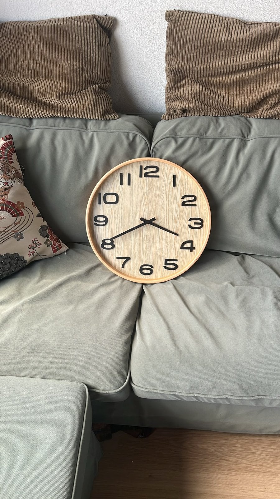 Wandklok, Ophalen of Verzenden, Zo goed als nieuw, Wandklok
