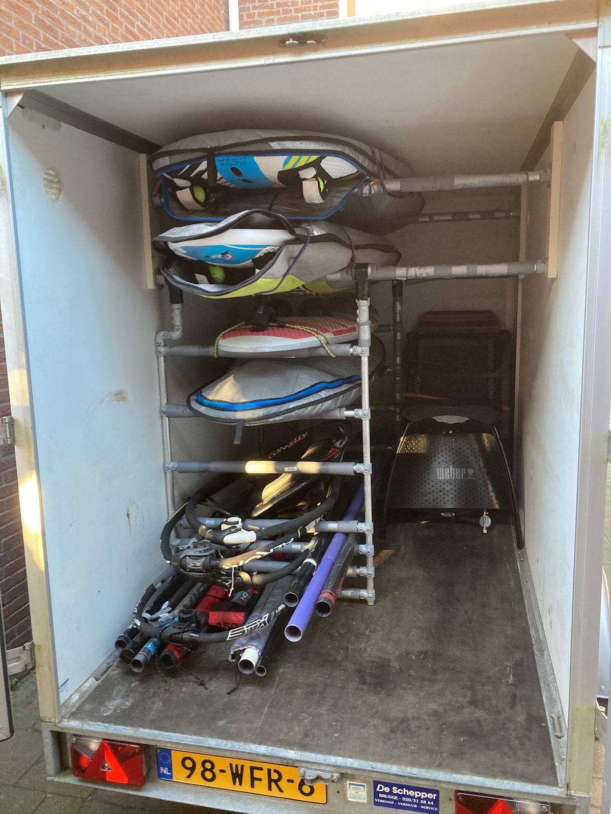Surfkar inbouw, Watersport en Boten, Windsurfen, Ophalen, Zo goed als nieuw, Overige typen