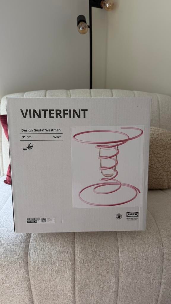 Ikea Gustaf Westman vaas, Witgoed en Apparatuur, Ophalen, Zo goed als nieuw, Tafelventilator