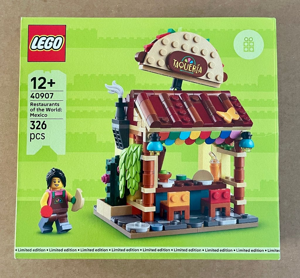 LEGO 40907 Restaurants of the World: Mexico (NIEUW/SEALED), Overige thema's, Lego, Nieuw, Ophalen of Verzenden