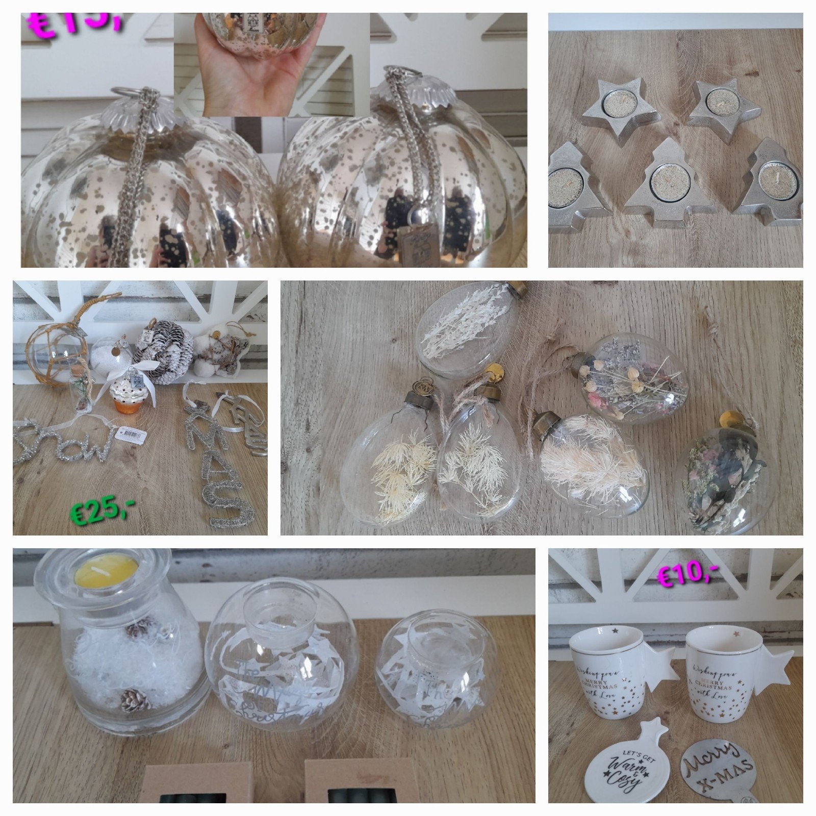 kerst decoratie  accessoires van riviera maison, Verzenden