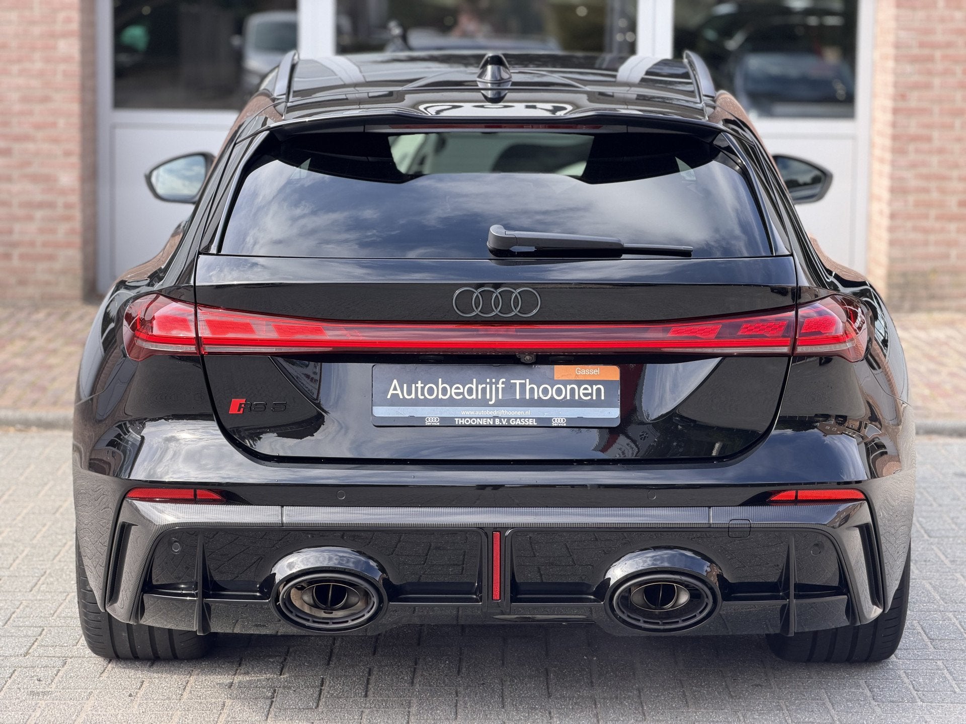 Audi A5 Avant RS 5 e-hybrid quattro | Keramisch | trekhaak |, Auto's, Automaat, Gebruikt, RS5, Zwart